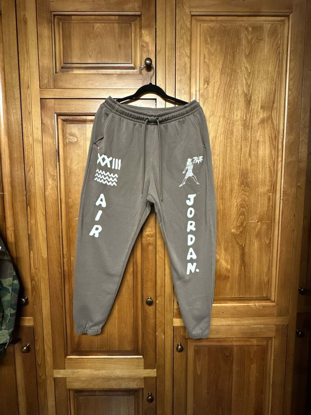 Jordan Artist Series by Umar Rashid Flight Fleece Sweatpants - Palomino/Sail